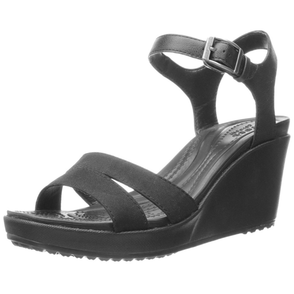 Crocs Leigh Wedges Like New